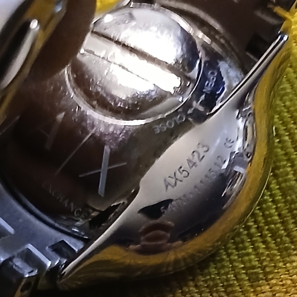 Armani Exchange iced out Womens watch